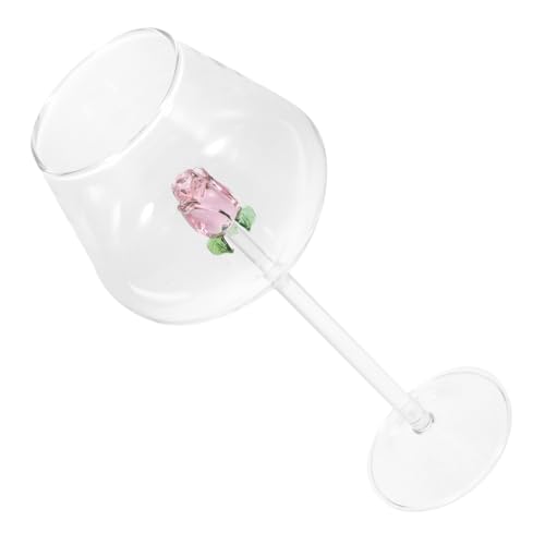 FUNOMOCYA Kristall Glas Für Wein Elegantes Schlichtes Klassisches Kreatives Zartes Glas Becher Home Party Gebrauch Geschenk