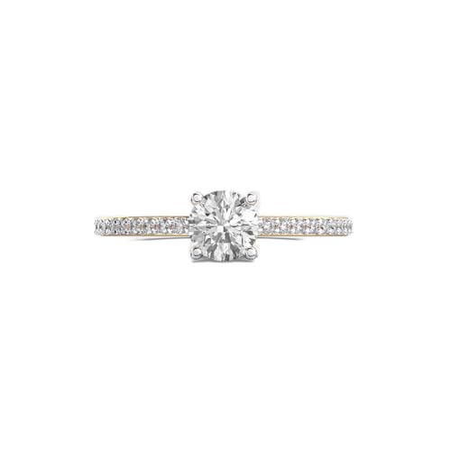 Bague d'éternité moissanite argent 925 pour remplacer alliance diamant