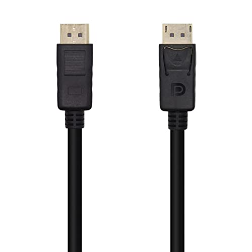 Aisens Cable DisplayPort 1.2 4K 1.0M Negro