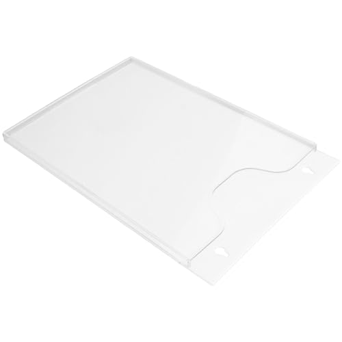 Support en papier acrylique transparent A4 contre le désordre des feuilles