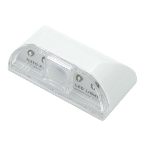 ELEOUTI Lámpara de Ojo de Cerradura Sensor Pir Automática, Luz LED de Color Claro para Puerta sin Batería, Iluminación Nocturna para Pasillos, Escaleras y Entrada Segura