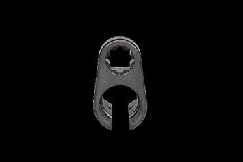 1/2 Lambda sensor socket, slotted, 6 point, 22 mm