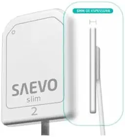 Sensor Saevo Radiográfico Odontológico digital slim tamanho 2