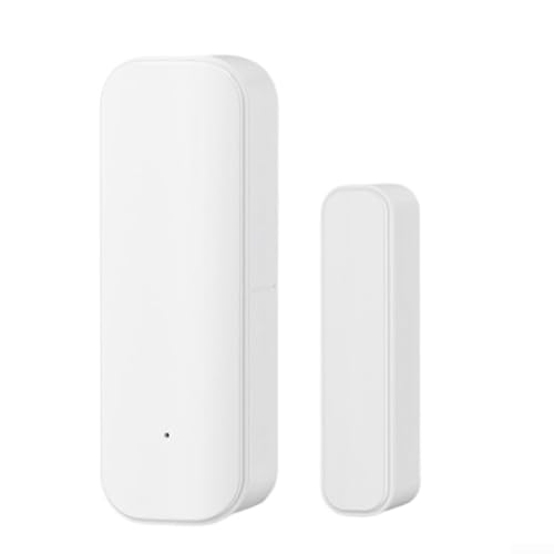 babominimer Porte et capteur pour système d'alarme de sécurité domestique avec télécommande, activation vocale et partage familial (blanc)