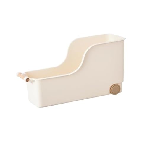 AFXGUSD Rolling Storage Organizer for under Sink with Wheels for Kitchen And Bathroom, 42cmx16cmx21.7cm Cover