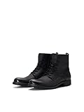 herren stiefeletten leder Elegante Stiefelette Jack and Jones Herren Leder Stiefel Elegante Stiefelette Anthrazit 43