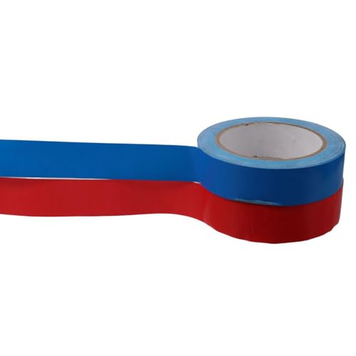 Image of FEIYING 30mm x 22 Yards Duct Tape Heavy Duty, Strong Industrial Strength,Flexible,No Res idue,Wate rproof and Tear by Hand,Multi-Use for Indoor & Outdoor Repairs(Blue)
