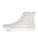 Levi's Womens Elite Twill Casual Lace Up Sneaker Shoe, White Mono, 8 M
