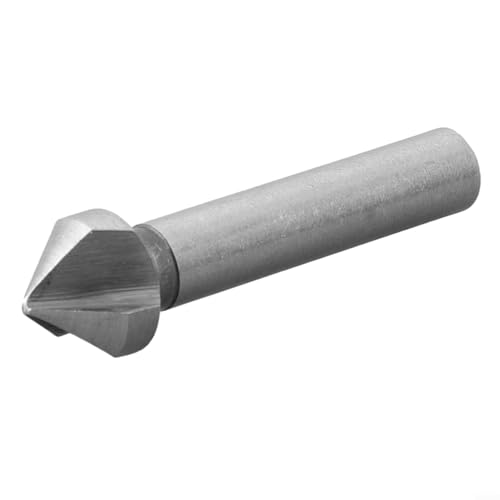 Fraise à chanfreiner à 3 cannelures à 90 degrés pour perçage rapide et efficace du métal et finition des bords (16,5 mm)