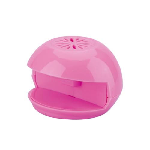 Outanaya 1pc Mini Nail Fan Dryer Touch Type Professional Nail Dryer Fans Powerful Manicure Salon Tools Nail Art Tools Without Battery Pink