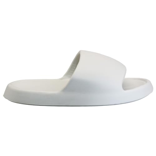 Pillow Slippers for Women and Men, House Cloud Slides Shower Sandals, Cushioned Thick Soft Sole Quick Dry Home Shoes3