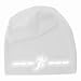 Produktbild Roughtex Laufmütze Herren Damen Sport Mütze reflektierend zum Laufen Jogging Beanie Laufmützen Sommer Winter White XS/S