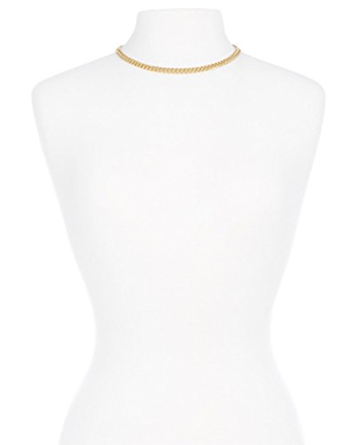 Zenzii Flat Chain Necklace In Gold #TOP2