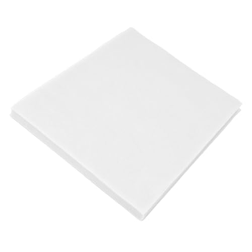 100 Blatt Nagelstaubsammler-Filterpapier, Vliesstoff-Staubsammler-Nageltechnik-Filterpad-Ersatz, Nagelstaubsauger-Filterpapier, Nagelzubehör für Nageltechniker (WHITE)