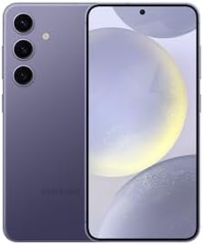 Samsung Galaxy S24 5G (256GB) AI Enabled, 120 Hz AMOLED Display, 50MP Camera, 8K Video, Nightography, Unlocked, with 45W Super Charger - Cobalt Violet (Renewed) - View 3