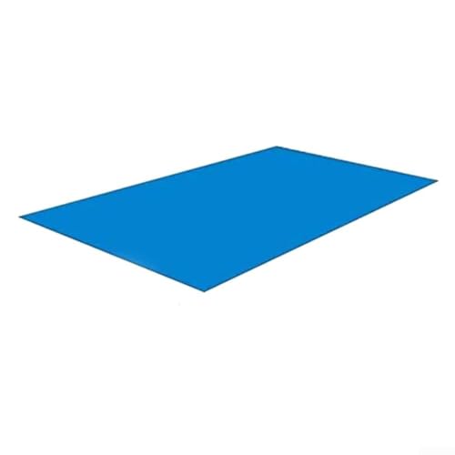 Eawfgtuw Tapete rectangular impermeable para el suelo, lámina protectora para piscina sobre el suelo, forro rectangular para piscina al aire libre, tapete protector (3 x 5)