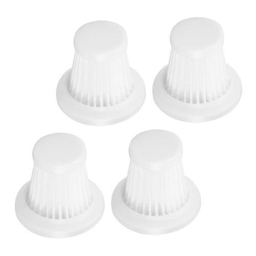 DONFAMDS 4個 車載掃除機用交換フィルターコア 高密フィルター 耐久性と再利用可能 洗浄簡単で効果的な微粒子除去 カーアクセサリー