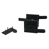 【 et fiable 】 Fabriqué en aluminium, assurant sa durabilité et sa fiabilité. Vous pouvez faire confiance à la qualité de ce loquet pour une utilisation à long terme.