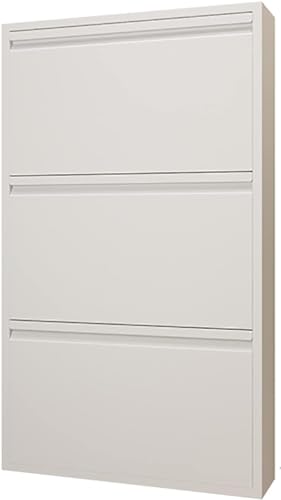 Rangement à chaussures pour couloir avec étagère murale et buffet étroit
