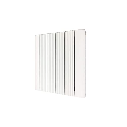 560mm (w) x 500mm (h) Cariad White Double Panel Horizontal Radiator (Aluminium)