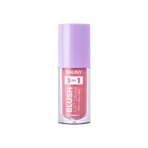 Bauny - Blush Líquido Soft Cream 3 Em 1 Dreamy 5g