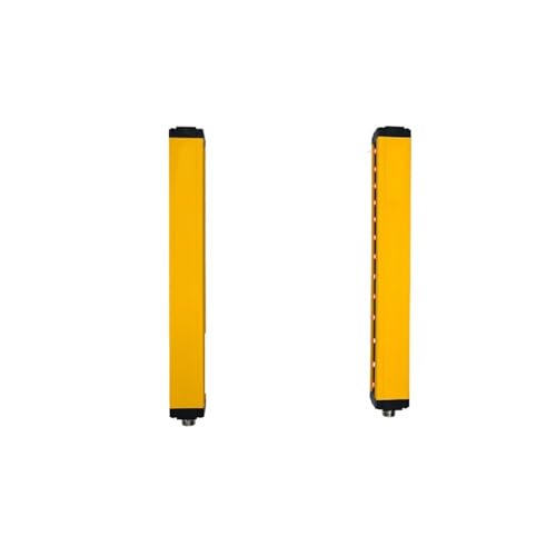 Safety light curtain sensor, 8/10/12/14 beams, 20mm/40mm resolution, NPN/PNP output, suitable for hand protection on bending mac