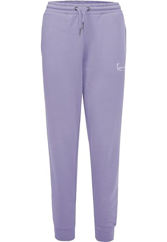 Karl Kani Damen KW221-006-1 Small Signature Slim Fit Sweatpants Purple...