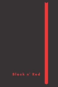 Black n Red GOAL GETTER JOURNAL - A PRODUCTIVITY PLANNER DOT GRID Elegant Daily Journal / Business Planner / Diary Sketchnoting Workbook / Notebook ... Cover Matte Finish Think and become rich