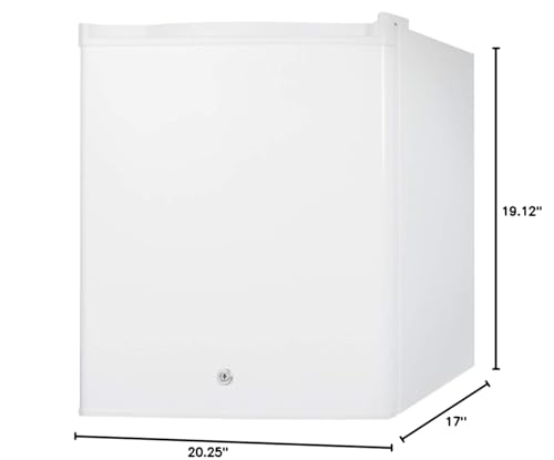 Summit FFAR25L7 Refrigerator, White on Fridge.com