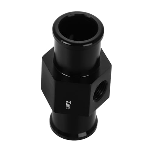 EPIGEIST アルミ製水温計ジョイントパイプ 耐久性三方向ホースアダプター バイク用水温センサー配線対応 精密温測定可能 簡単取り付けモー