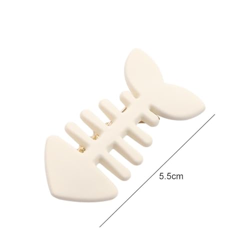 Fish Bone Hair Clips, Horquillas Geométricas para Mujeres y Niñas, Broches para Cabello Corto y Largo miniatura 2