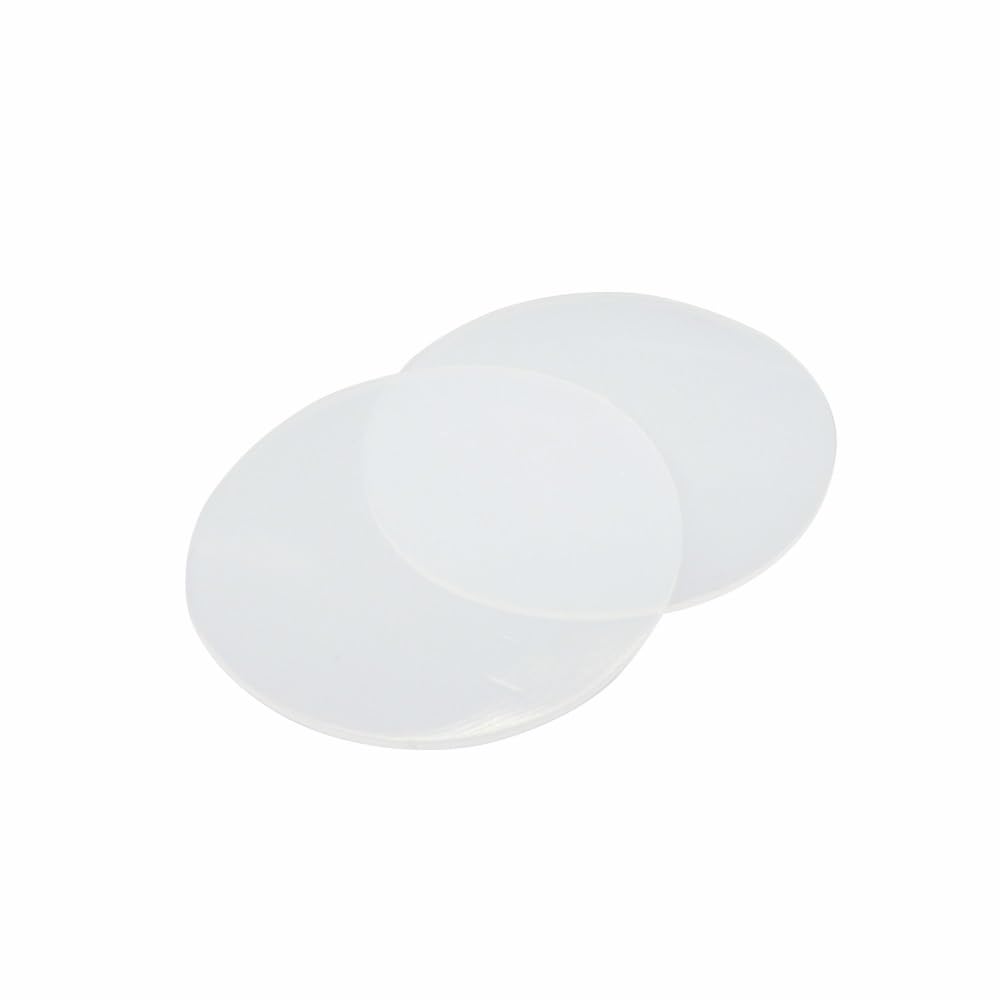 UZAMIRLEX Silicone Flat Washer, Silicone Rubber Washer Pack Of 10 Round Solid Gasket Multiple Sizes 20-100mm Diameter 1-5mm Thick(50x5mm)