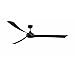 Fanimation Wrap Custom - 3 Blade Ceiling Fan-15.96 Inches Tall and 84 Inches Wide-Black Finish-Black Blade Color