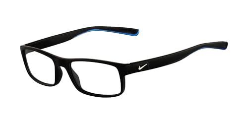 Nike 7090 N Black 53mm, lunettes de vue homme pour le bureau et le sport