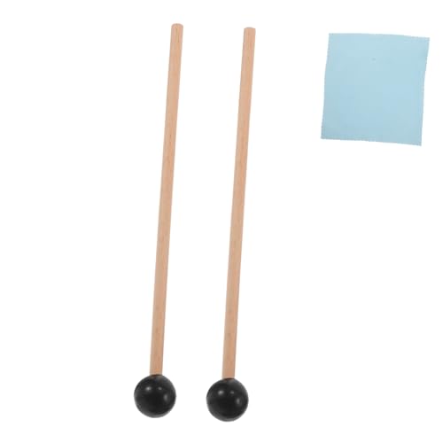Baquetas para tambor de madera y tela resistentes