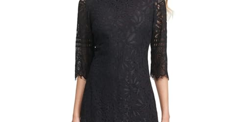 Kensie Women's 1/2 Sleeve Lace Mini Dress3