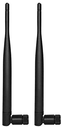 Wireless Antenna - 6dBi 2.4GHz Single Band WiFi Antenna, Boost Bluetooth Audio Range, Adopt for Home Office Wireless Network Router/IP Camera/Wireless Range Extender - 2 Pack (RP-SMA Male)-image-34