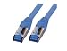 Produktbild Mcab CAT6A S-FTP-FLEX-LSZH-2.00M-BL