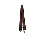 Couleur : Marron.Noir NKCVEZBW Sac à bandoulière amovible et épais for hommes, 1 pièce, accessoires, mallette d\'ordinateur, Durable, large, bricolage(Style1)
