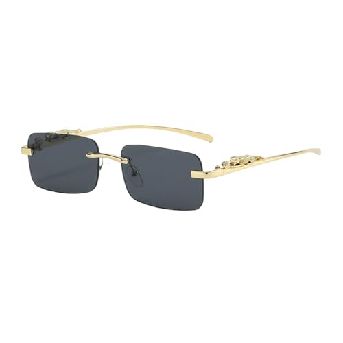 Lunettes de soleil petites et rectangulaires au style classique intemporel