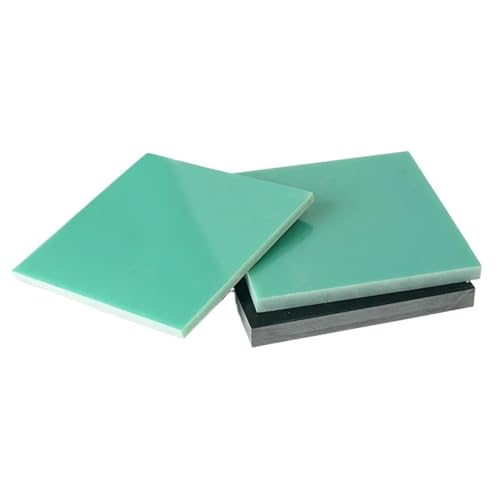 Placa FR4 de fibra de vidrio verde claro de 1mm para aislamiento eléctrico diy
