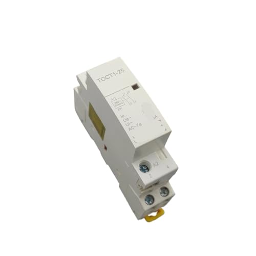 Contacteur modulaire TOCT1 2P 25A 36V 50/60HZ mecanisme haute precision pour rail
