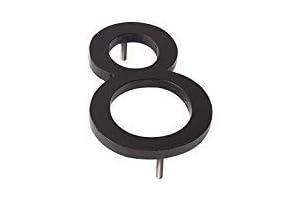 Montague Metal Products 8-Inch Floating House Numbers for Outside