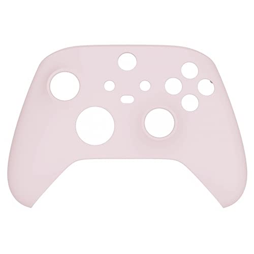 Xbox Series X Controller Shell Ersatz Frontgehäuse Frontabdeckung Soft Touch Custom Cover Faceplate für Xbox Series X/S Controller (Sakura Pink)