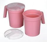 Medical Action Industries H222-10 Pitcher w/Lid Rose 28oz Ea