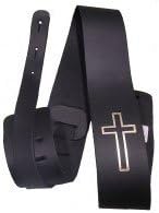 Fort Bryan LPC 2 1/2" Christian Leather Guitar Strap