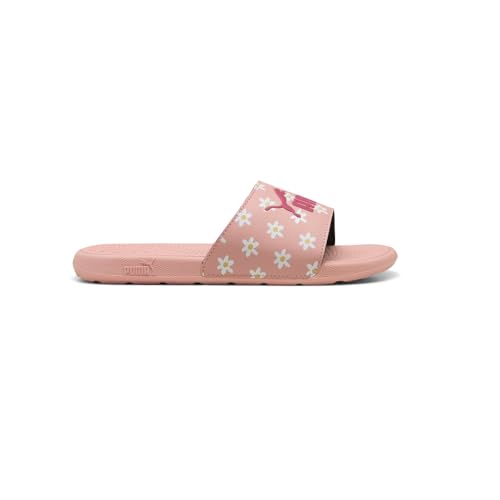 PUMA Kids Girls Cool Cat 2 Daisies Floral Slide Casual Sandals Casual - Pink