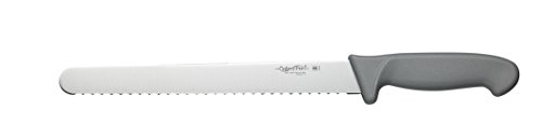 Cutlery-Pro Gourmet Chef Scalloped Bread Knife Professional Quality NSF Approved German Carbon Steel X50CrMov15 10-Inch Blade