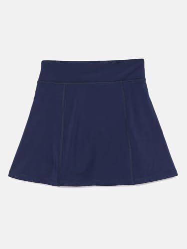Image of mackly Girls Tennis Skirt | Breathable Fabric, Built-in Shorts | Lightweight, Flared Design for Sports & Active Play | Activewear