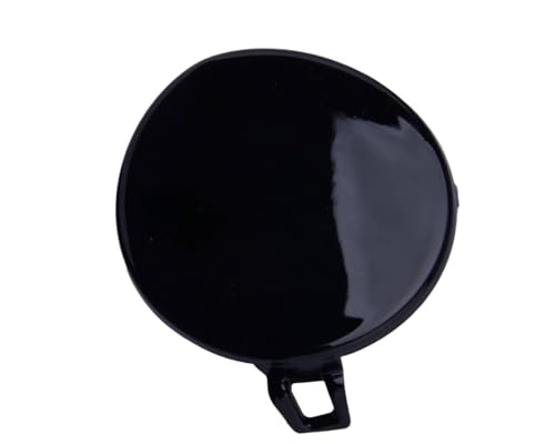 Image of FPTYUE Black Front Bumper Tow Hook Eye Cover Cap Clip-On 51117207299 compatible for BMW 3 Series E90 E91 2009-2012